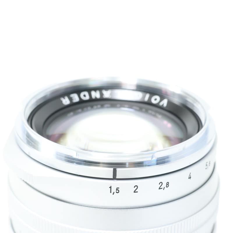 NOKTON vintage line 50mm F1.5 Aspherical Ⅱ VM シルバー MC
