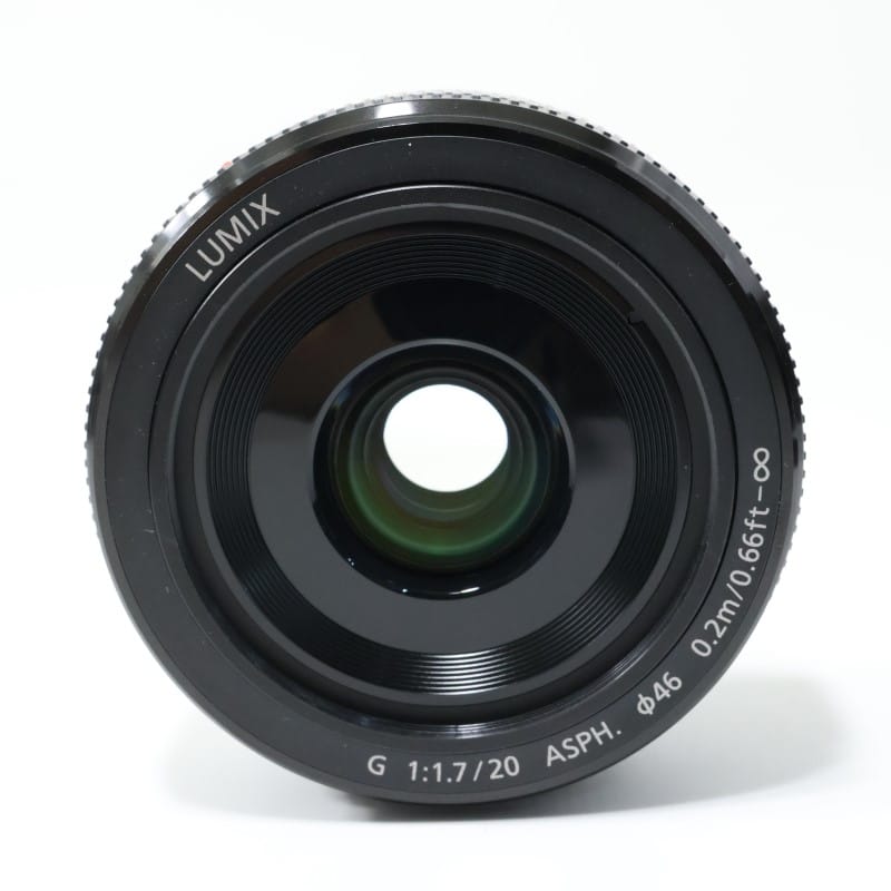 LUMIX G 20mm/F1.7 II ASPH. ブラック H-H020A-K