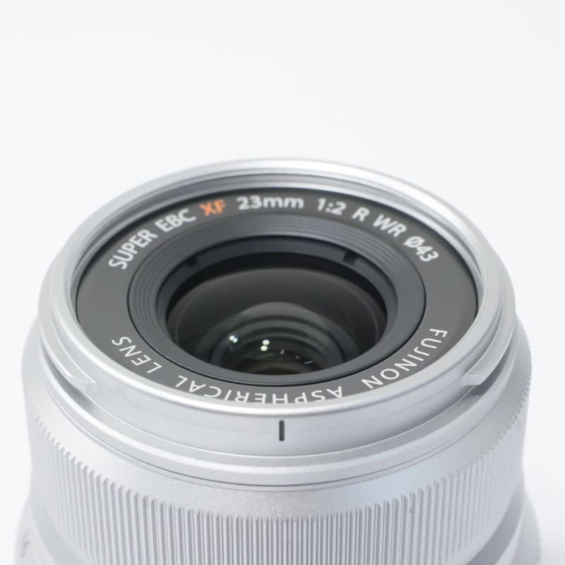 富士フイルム フジノンレンズ XF23mmF2 R WR シルバー ABランク 中古