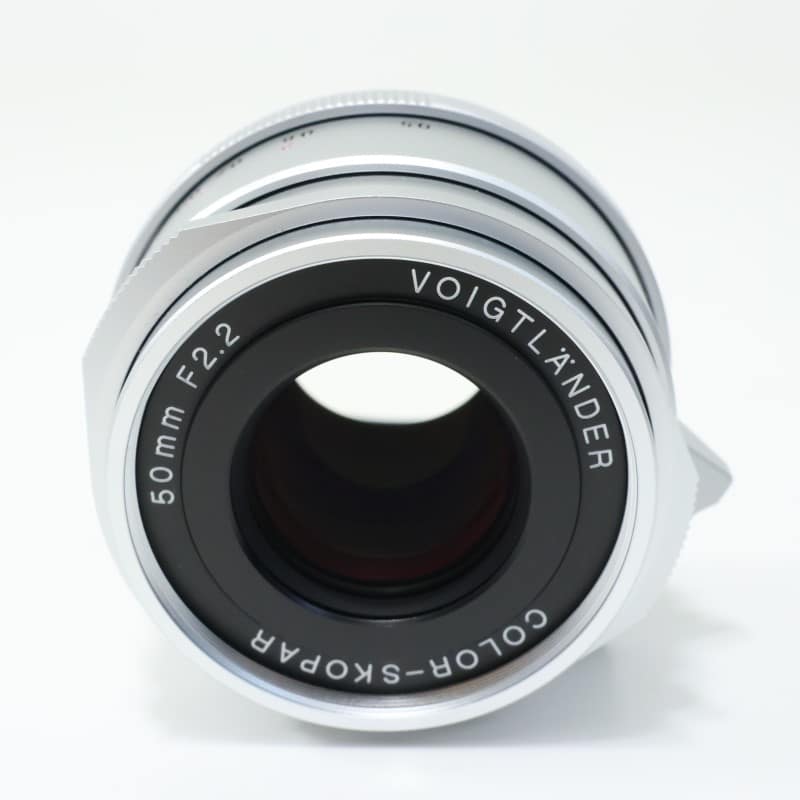COLOR-SKOPAR 50mm F2.2 VM シルバー