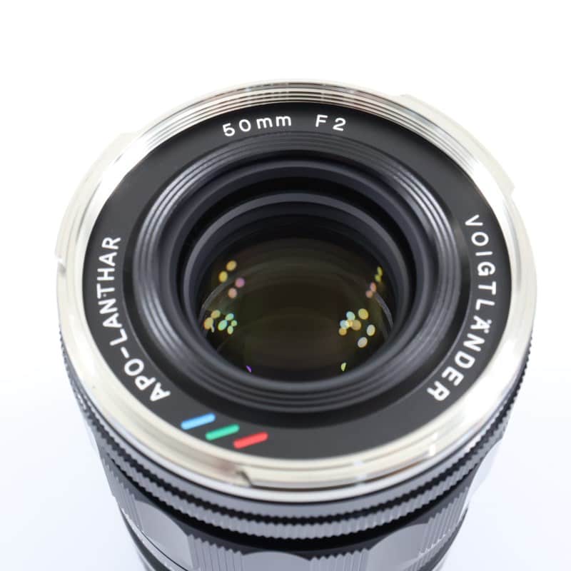Voigtlander APO-LANTHAR 50mm F2 Aspherical VM ブラックペイント