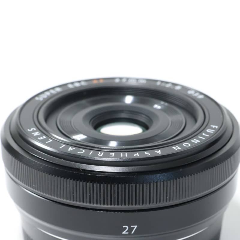 フジノンレンズ XF27mmF2.8 ブラック