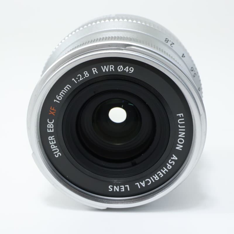 フジノンレンズ XF16mmF2.8 R WR シルバー
