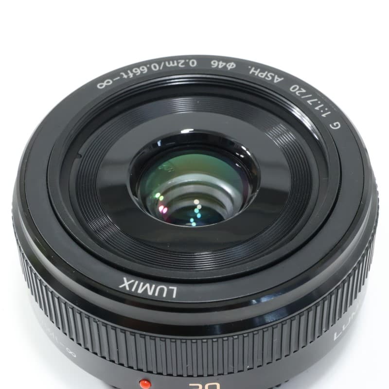 LUMIX G 20mm/F1.7 II ASPH. ブラック H-H020A-K