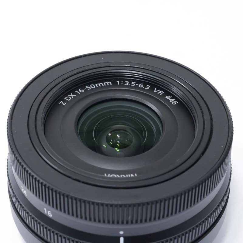 Nikon NIKKOR Z DX 16-50mm f/3.5-6.3 VR ブラック AB-ランク 中古