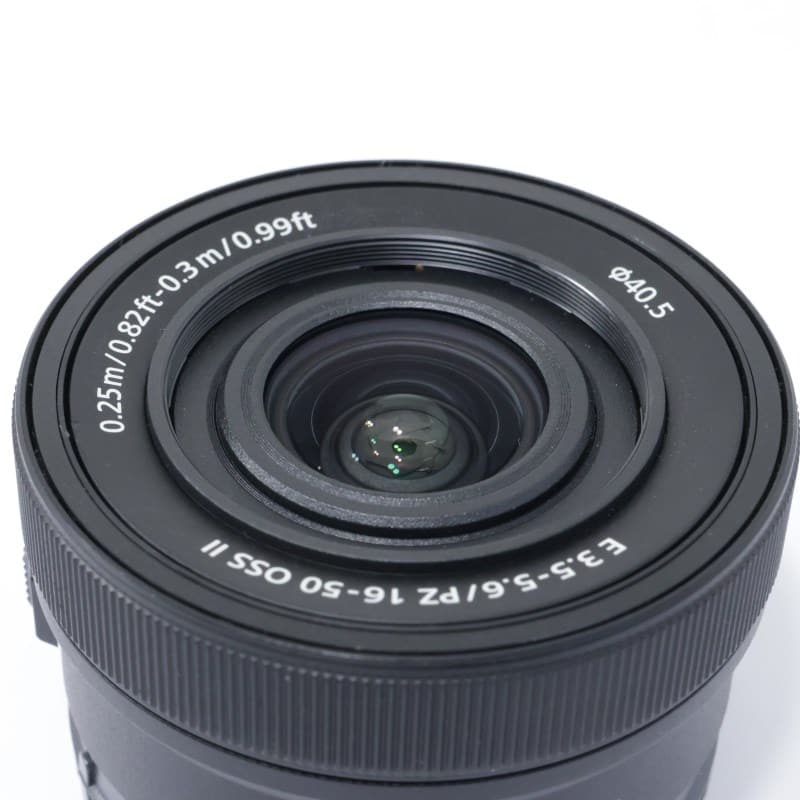 SONY E PZ 16-50mm F3.5-5.6 OSS II SELP16502 ブラック ABランク 中古