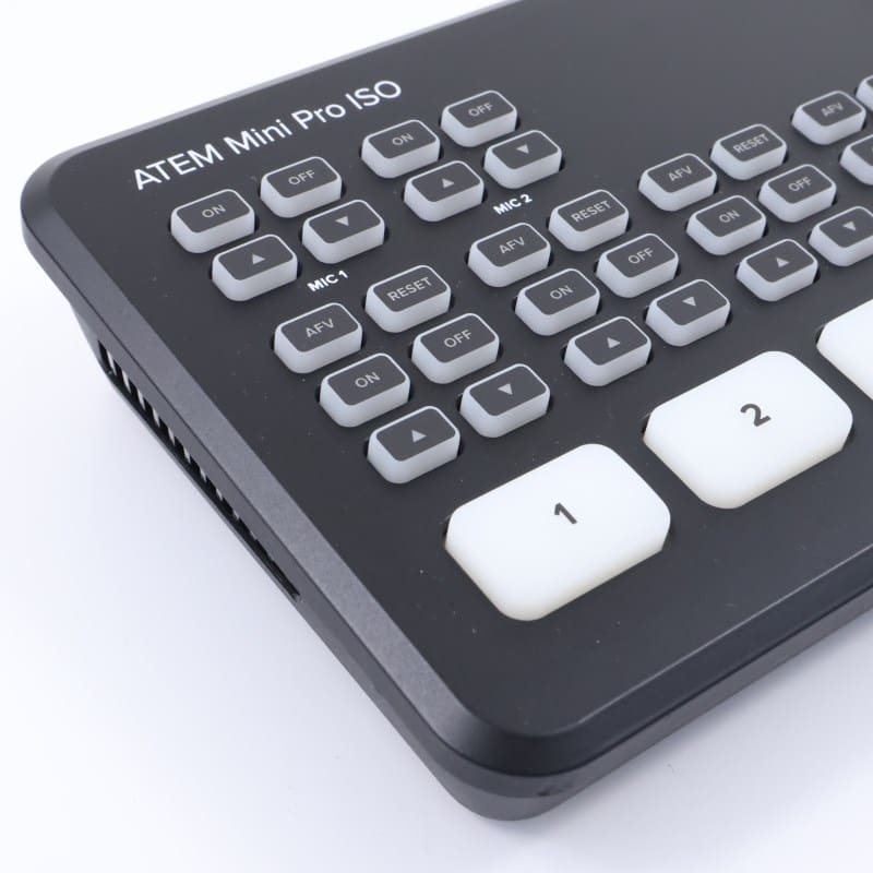 Blackmagic Design ATEM Mini Pro ISO AB-ランク 中古｜フジヤカメラ