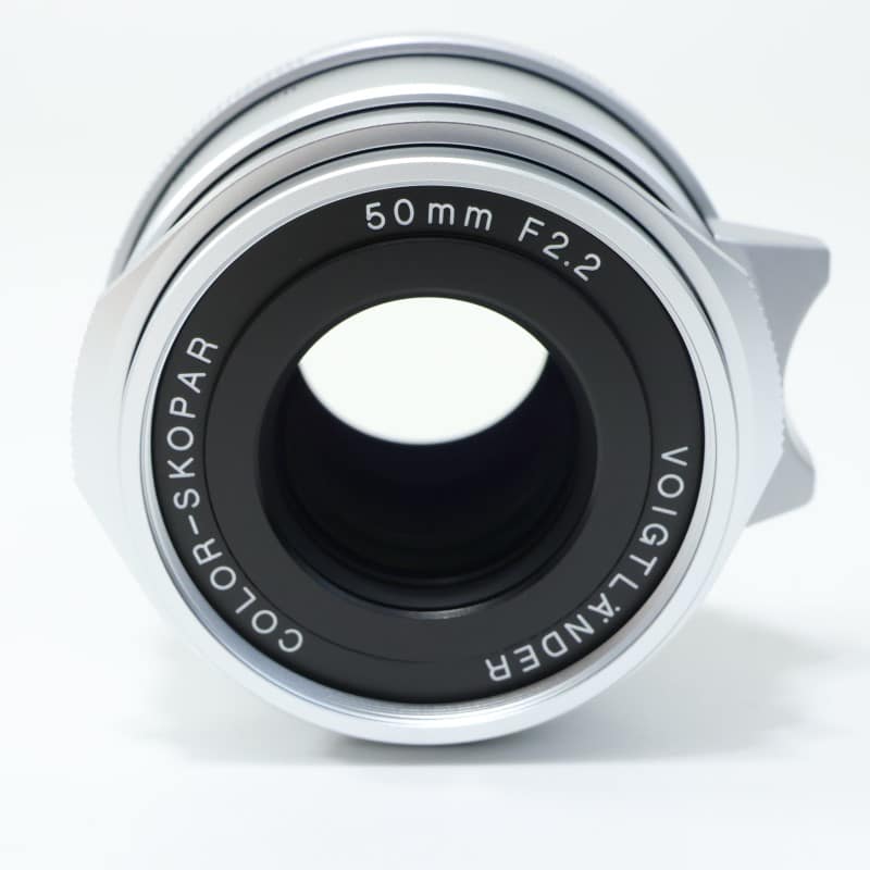 COLOR-SKOPAR 50mm F2.2 VM シルバー