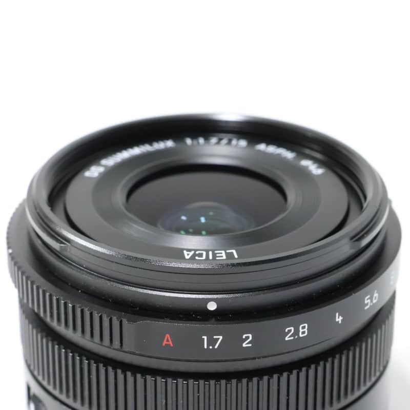 LEICA DG SUMMILUX 15mm/F1.7 ASPH. ブラック H-X015-K