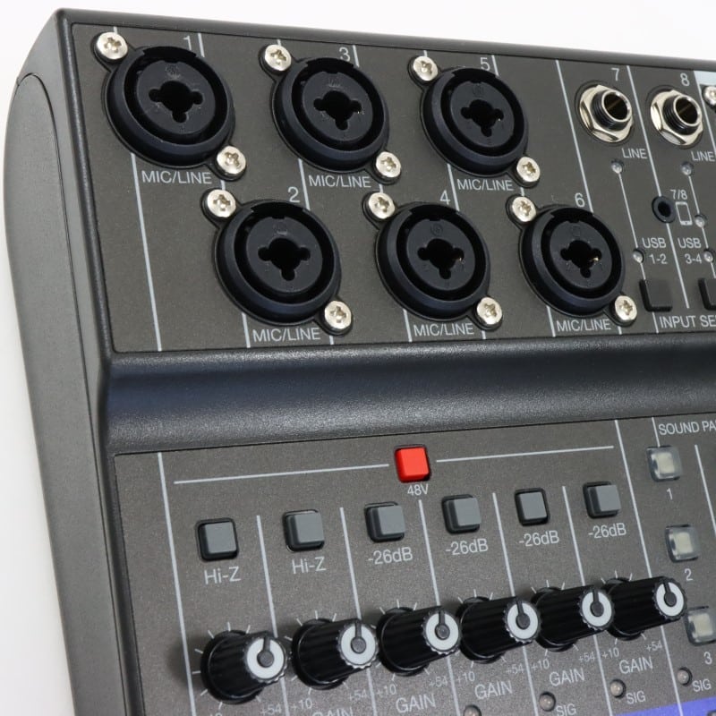 LiveTrak L-8 [デジタルミキサー/レコーダー]