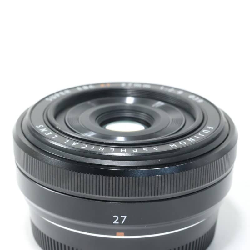フジノンレンズ XF27mmF2.8 ブラック
