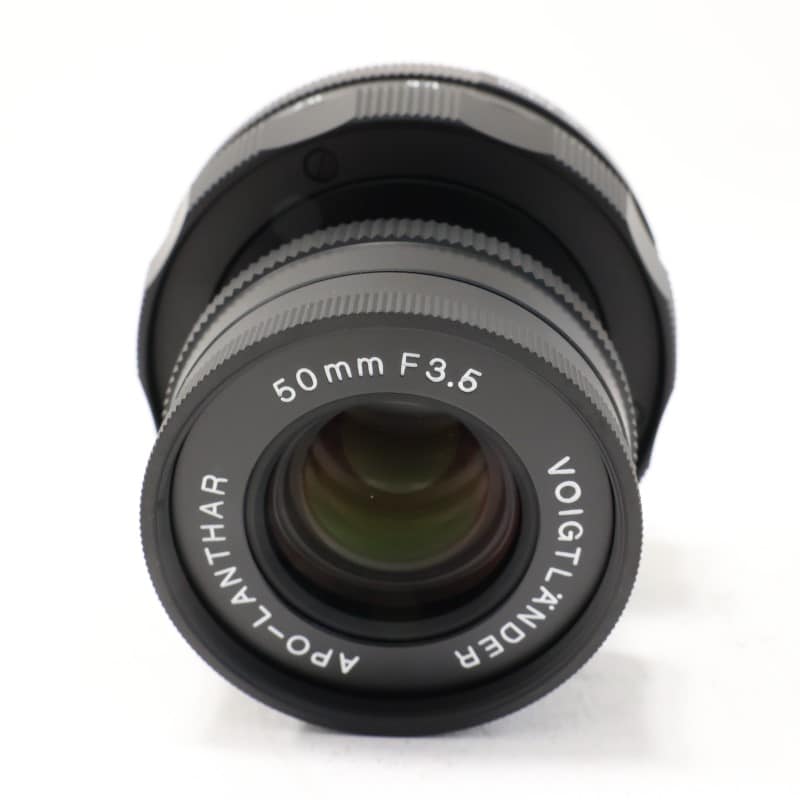 APO-LANTHAR 50mm F3.5 VM Type I マットブラックペイント