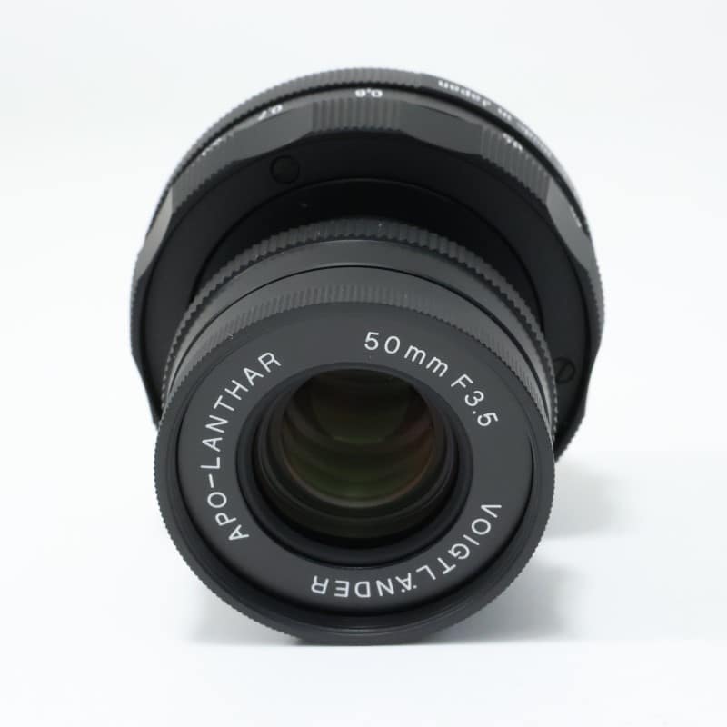 APO-LANTHAR 50mm F3.5 VM Type I マットブラックペイント