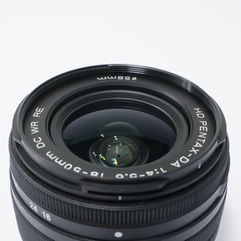 PENTAX HD PENTAX-DA 18-50mmF4-5.6 DC WR RE AB+ランク 中古｜フジヤ