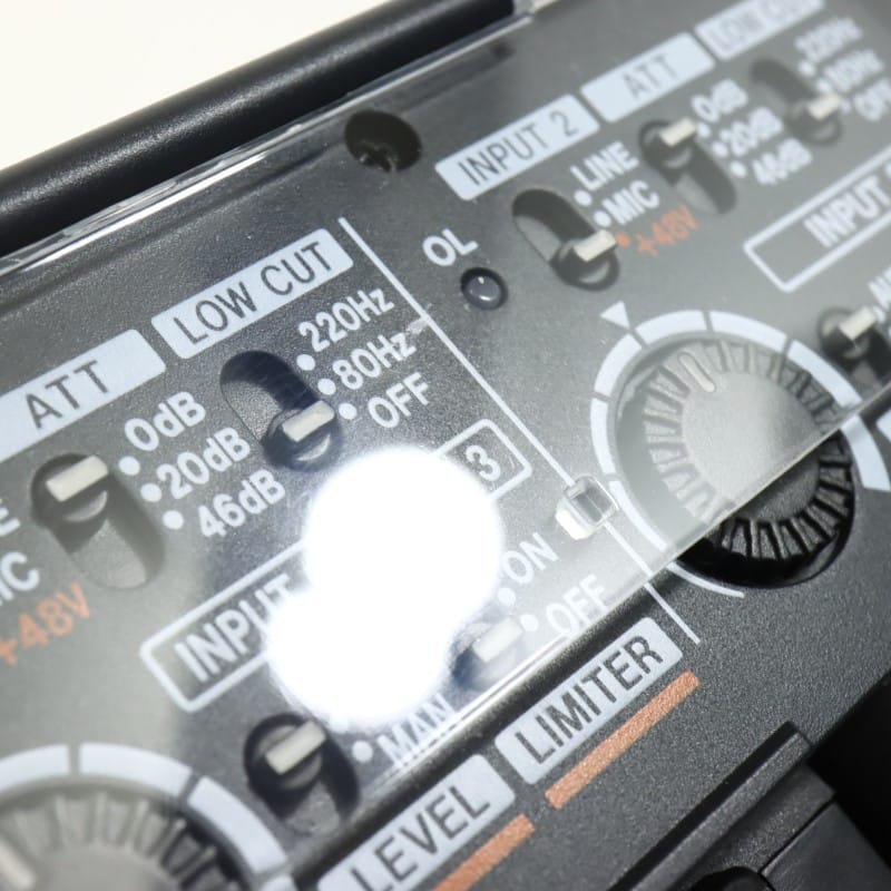 CA-XLR2d-AN [ミラーレスカメラ対応XLRマイクアダプター(アナログインターフェースキット)]