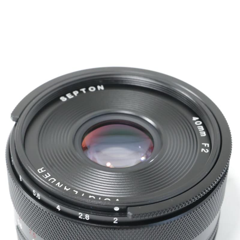 SEPTON 40mm F2 Aspherical E-mount