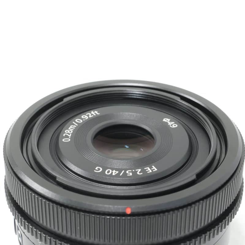 FE 40mm F2.5 G SEL40F25G