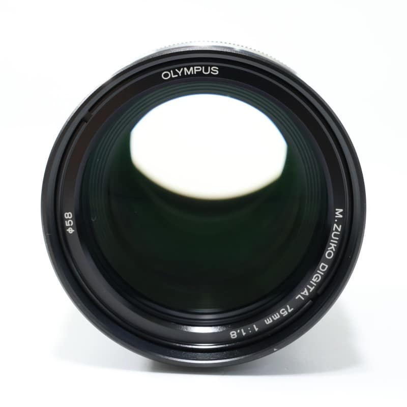 OLYMPUS／OM SYSTEM M.ZUIKO DIGITAL ED 75mm F1.8 ブラック