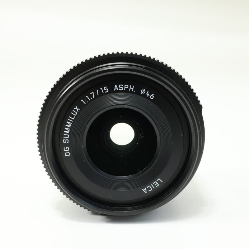 LEICA DG SUMMILUX 15mm/F1.7 ASPH. ブラック H-X015-K