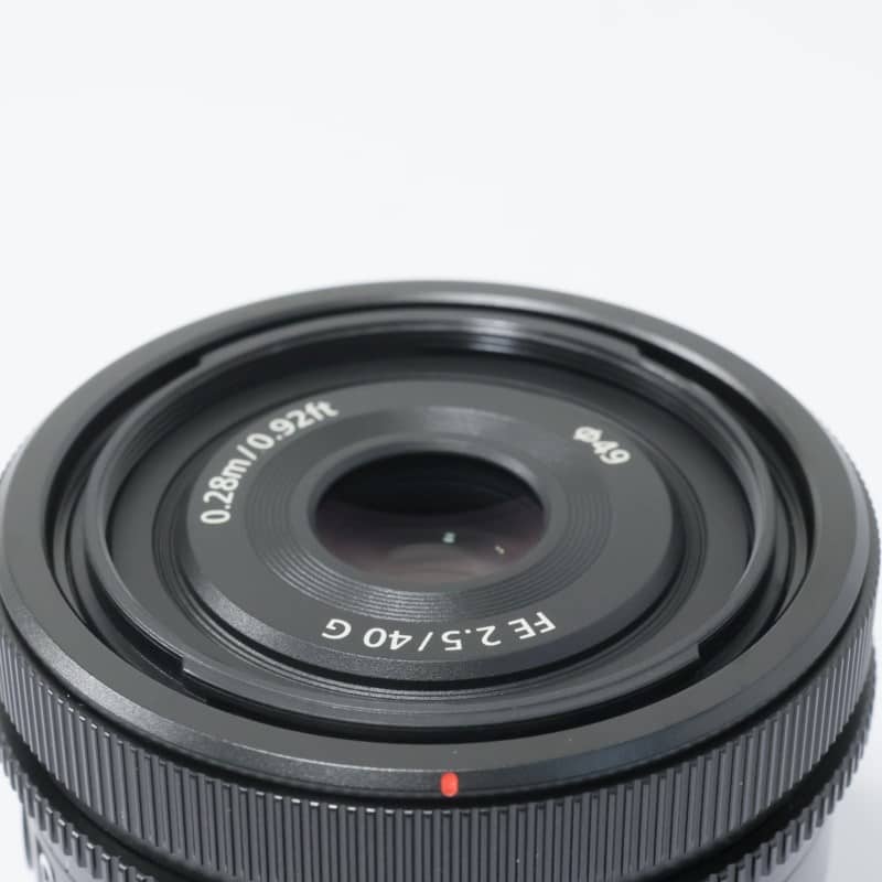 FE 40mm F2.5 G SEL40F25G