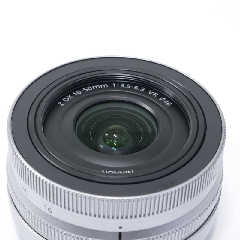 Nikon NIKKOR Z DX 16-50mm f/3.5-6.3 VR シルバー ABランク 中古
