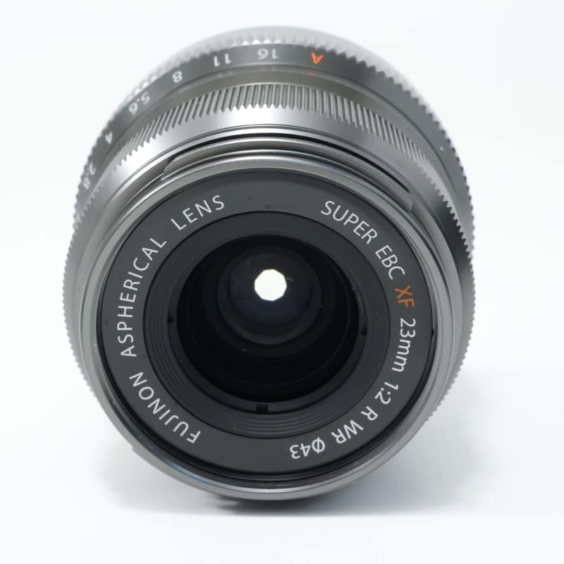 フジノン XF 23mm F2 R WR グラファイト
