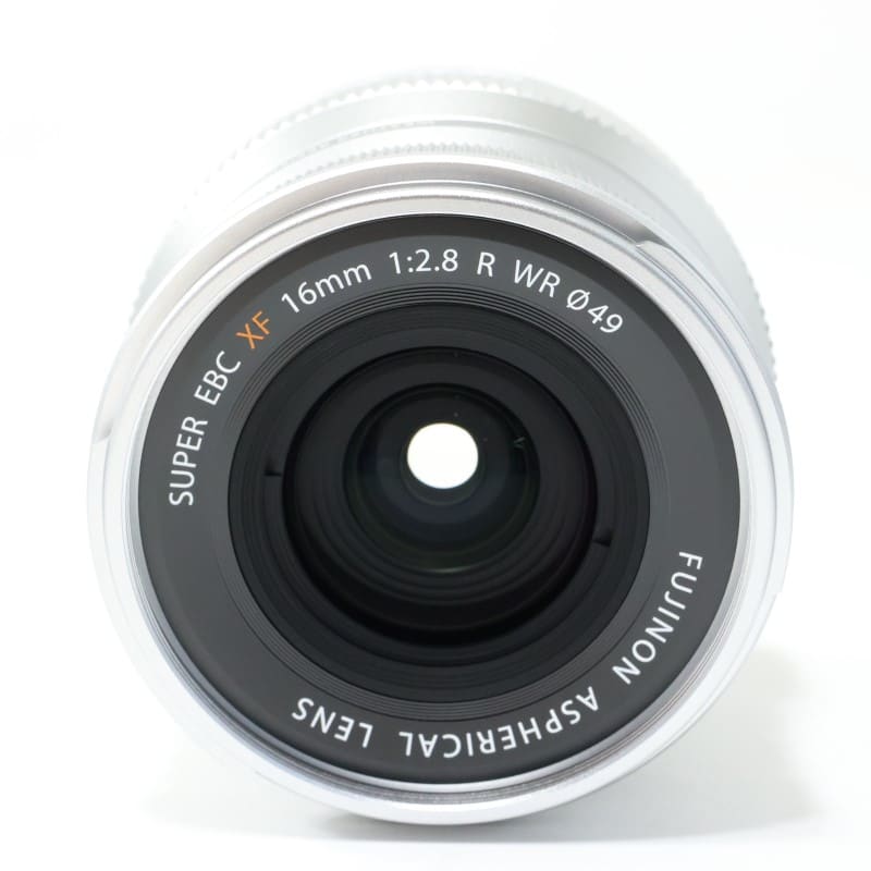 フジノンレンズ XF16mmF2.8 R WR シルバー
