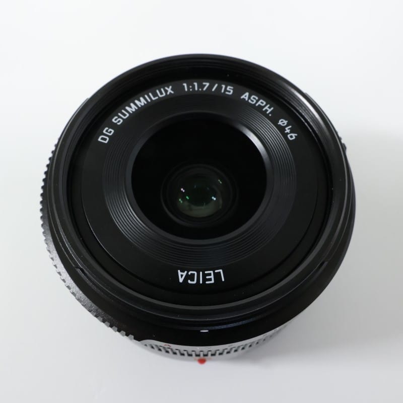 LEICA DG SUMMILUX 15mm/F1.7 ASPH. ブラック H-X015-K