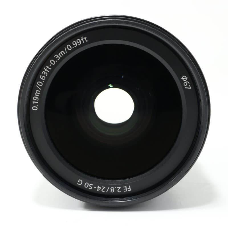 未使用 SONY SEL2450G FE 24-50mm F2.8 G レンズ Sony FE 24-50mm F2.8 G Compact, lightweight standard zoom
