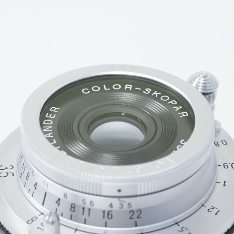 COLOR-SKOPAR 35mm F3.5 VM シルバー