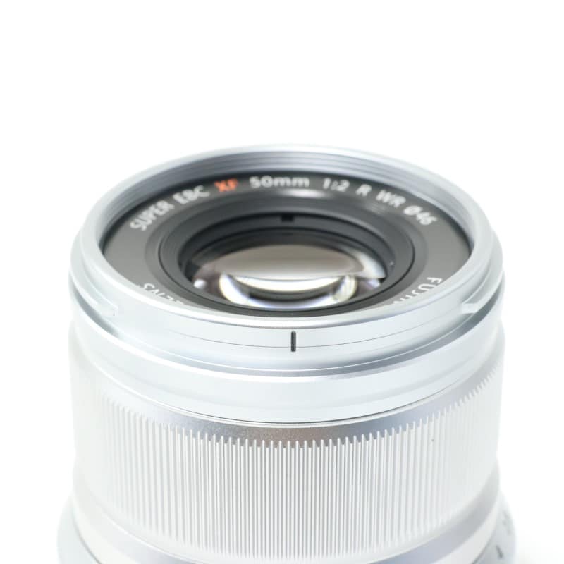 フジノンレンズ XF50mmF2 R WR シルバー