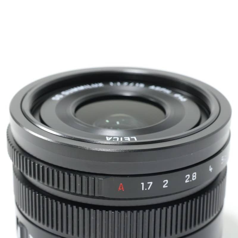 LEICA DG SUMMILUX 15mm/F1.7 ASPH. ブラック H-X015-K