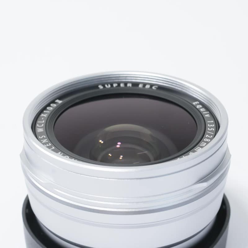 富士フイルム ワイドコンバージョンレンズ WCL-X100II シルバー A