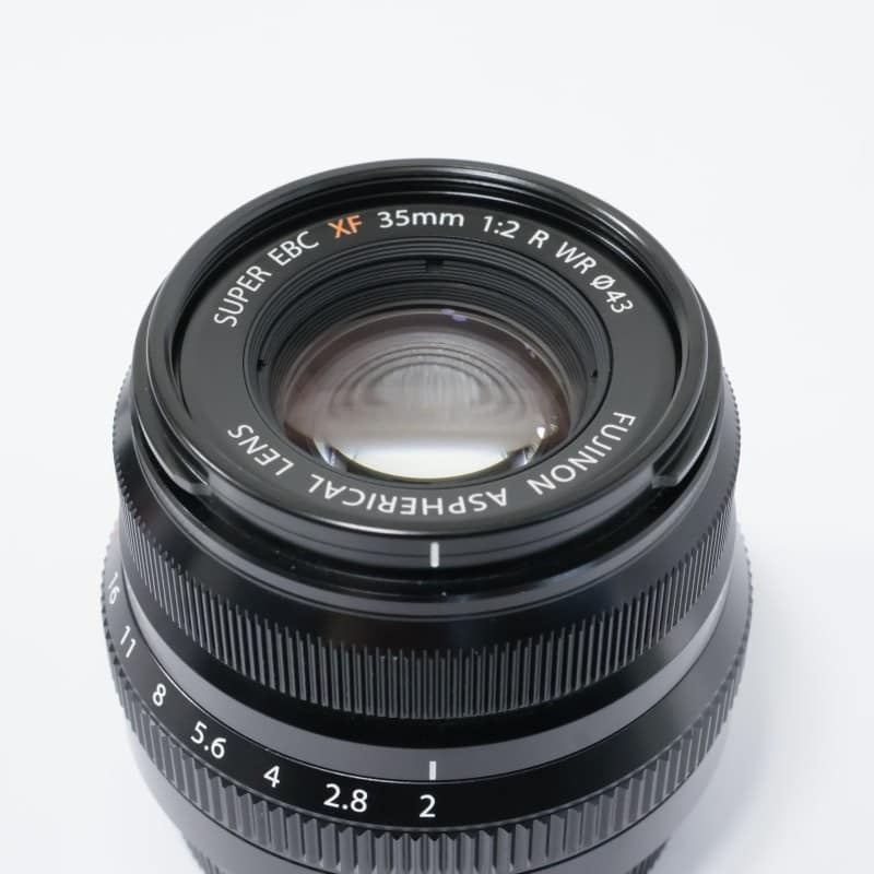 富士フイルム フジノンレンズ XF35mmF2 R WR ブラック AB-ランク 中古