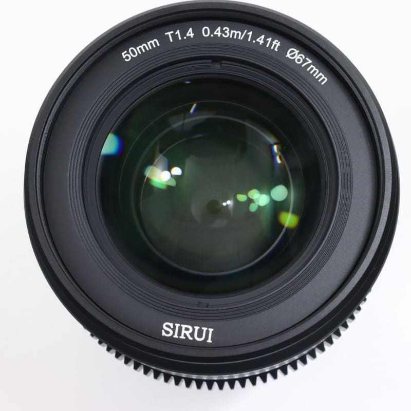 マウント交換式シネマレンズ T1.4 Full Frame 50mm E/ブラック(L/RF/Z交換マウントアダプター付)