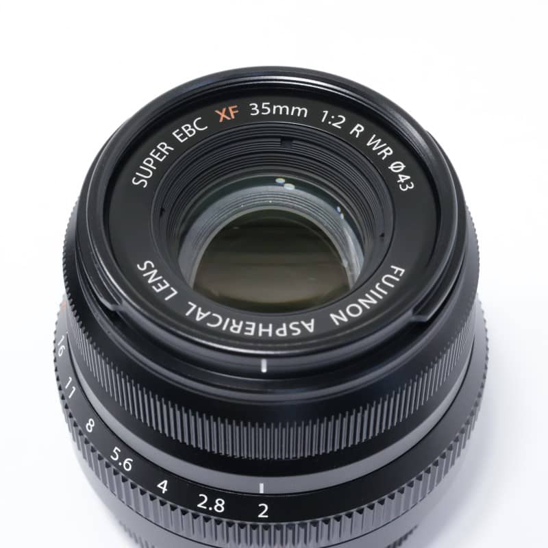 富士フイルム フジノンレンズ XF35mmF2 R WR ブラック AB+ランク 中古