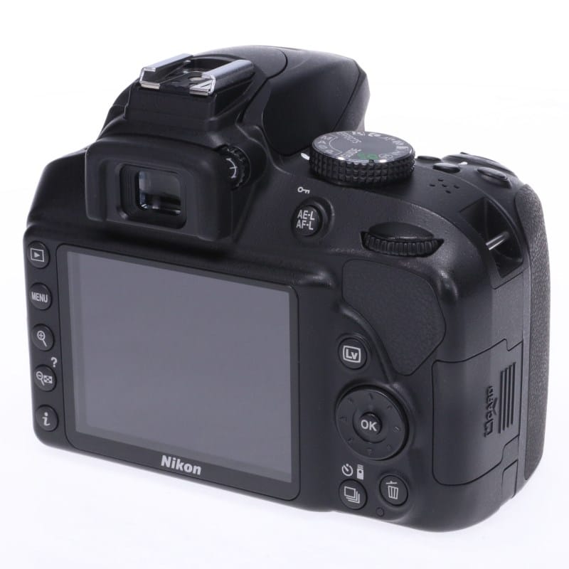 D3400 ボディ ブラック