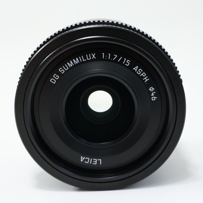 LEICA DG SUMMILUX 15mm/F1.7 ASPH. ブラック H-X015-K
