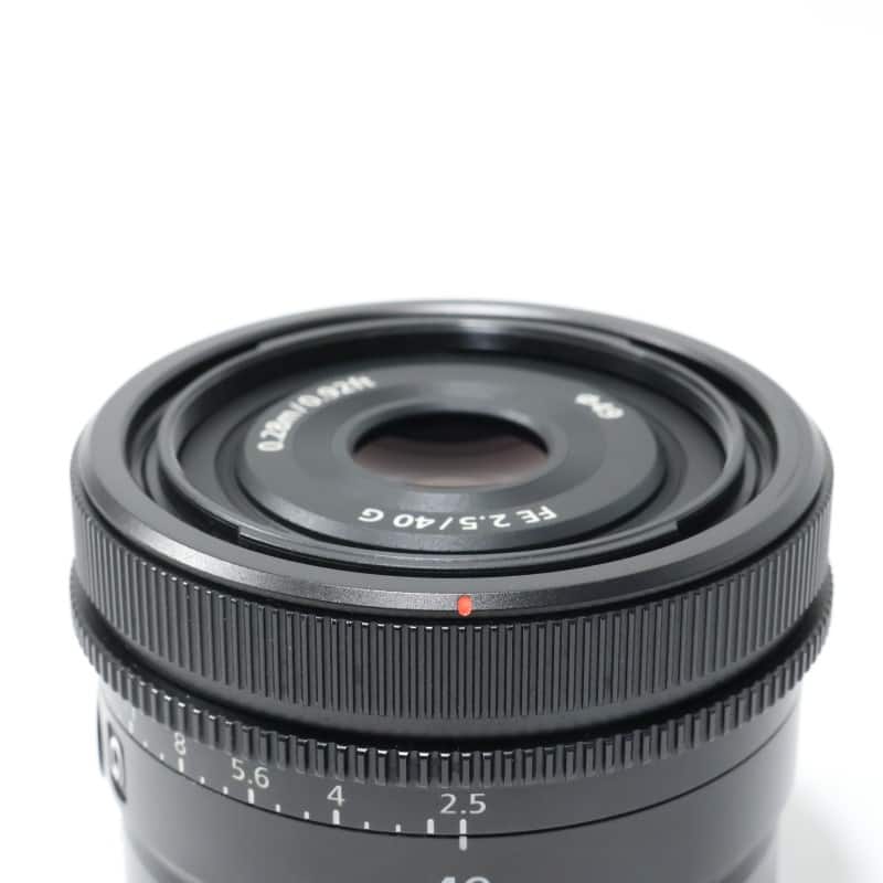 FE 40mm F2.5 G SEL40F25G