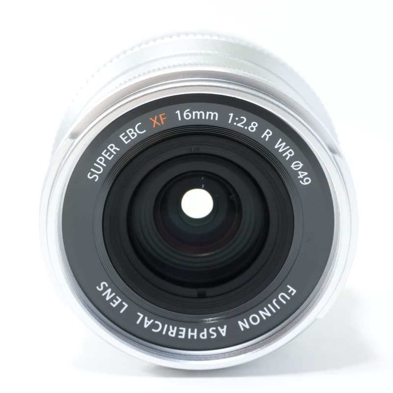 フジノンレンズ XF16mmF2.8 R WR シルバー