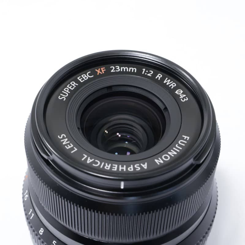 富士フイルム フジノンレンズ XF23mmF2 R WR ブラック AB-ランク 中古