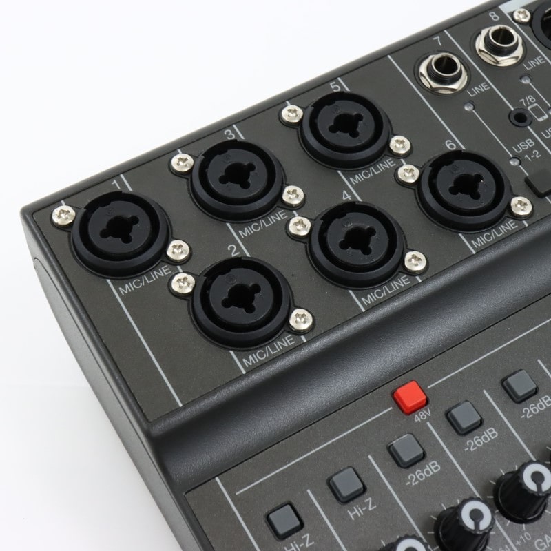 LiveTrak L-8 [デジタルミキサー/レコーダー]