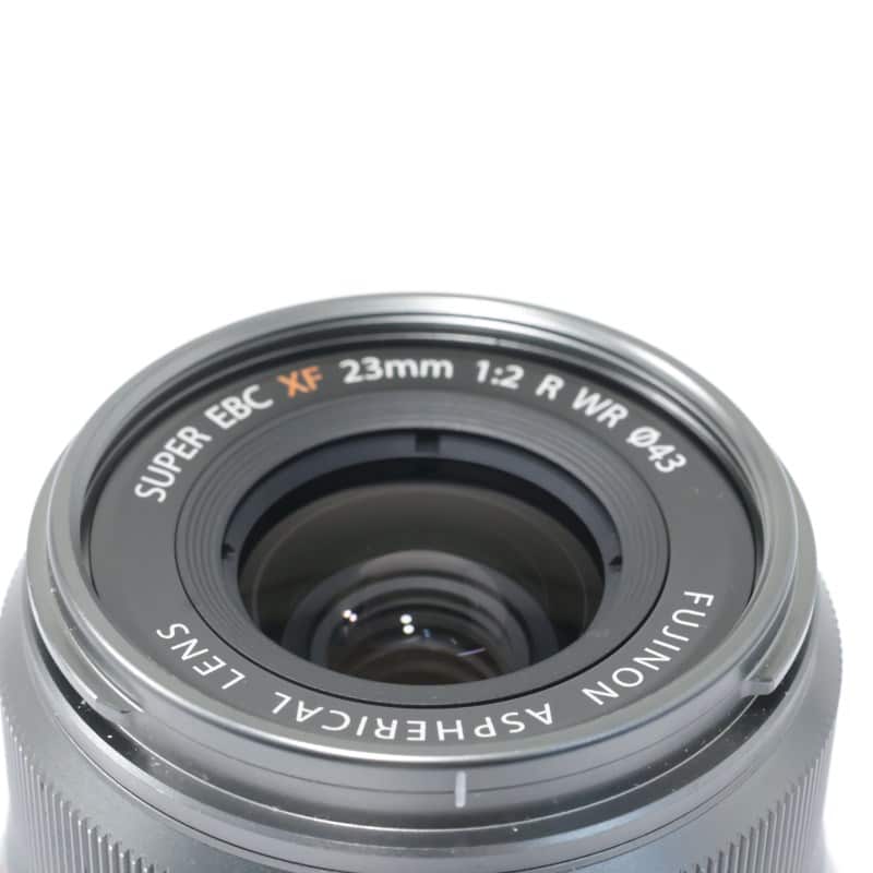 フジノンレンズ XF 23mm F2 R WR グラファイト