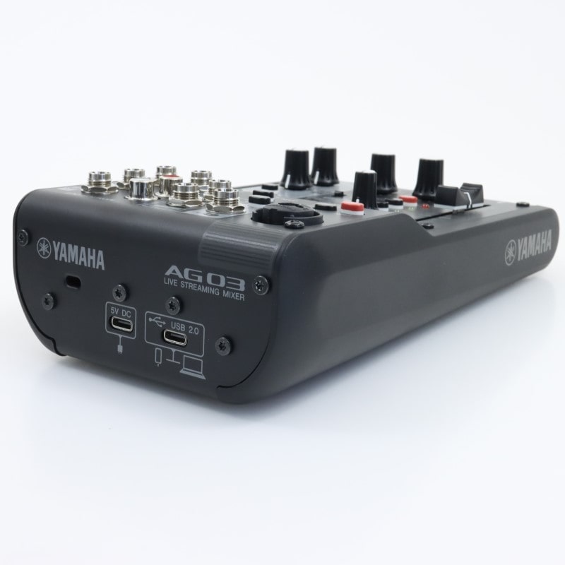AG03MK2 Black [3チャンネルライブストリーミングミキサー ブラック]