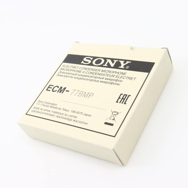 ECM-77BMP/9X [エレクトレットコンデンサーマイクロホン]