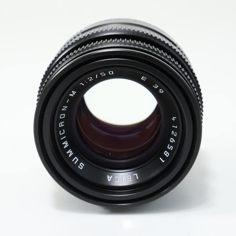 ライカ ズミクロンM f2/50mm ブラック