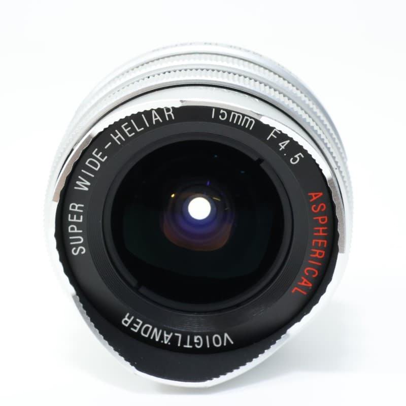 SUPER-WIDE HELIAR 15mm F4.5 Aspherical シルバー
