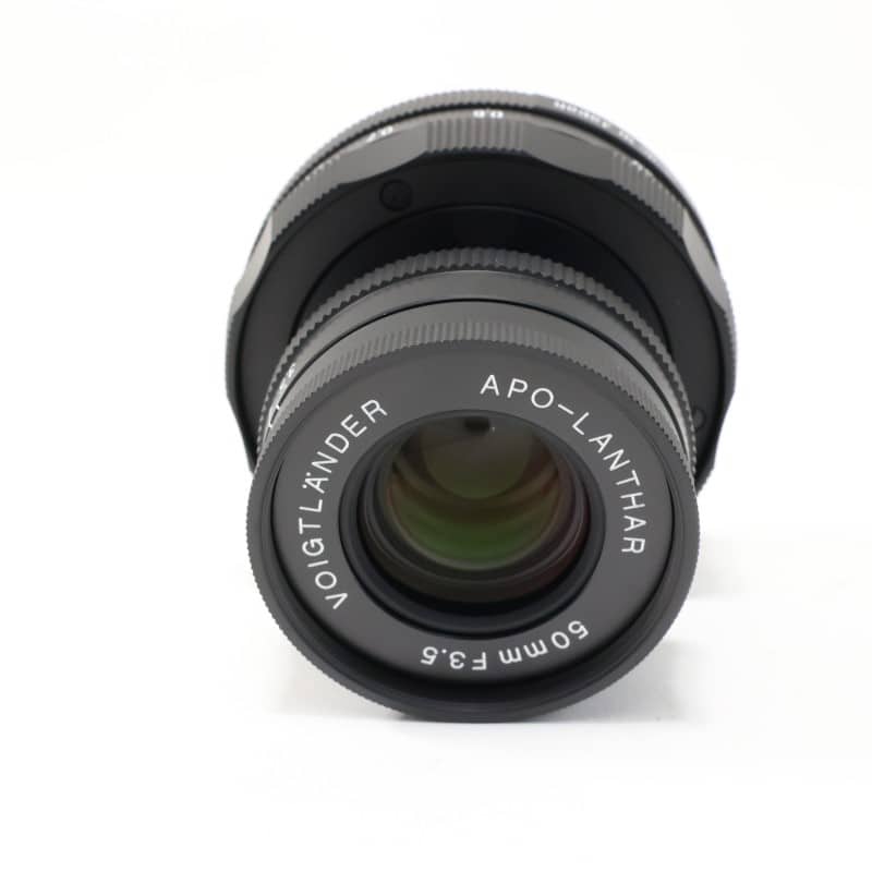 APO-LANTHAR 50mm F3.5 VM Type I マットブラックペイント