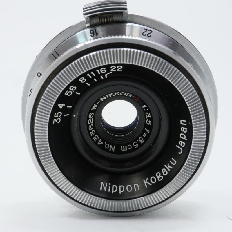 Nikon W-Nikkor・C 3.5cm F3.5 白鏡胴 Sマウント 中古 C2120193754448｜フジヤカメラ