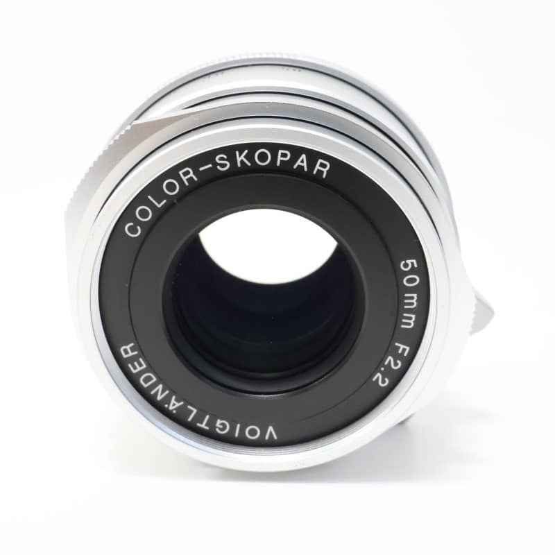 COLOR-SKOPAR 50mm F2.2 VM シルバー